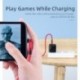 Szín: szürke C típusú kábel - Essager 3A gyorstöltő kábel Micro USB Type C adattöltő iPhone Xiaomi mobiltelefonhoz 540