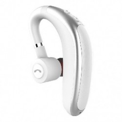 Fehér szín - K20 vezeték nélküli Bluetooth fejhallgató, egyfülű bal és jobb füles, fülre szerelhető üzleti