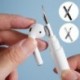 Fehér szín - Bluetooth fülhallgató tisztító készlet tollkefe vezeték nélküli fejhallgató tisztítóeszközök Airpod