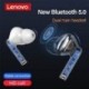 Szín: XT90 fehér tok - Eredeti Lenovo XT90 TWS Bluetooth 5.0 fülhallgató vízálló érintőképernyős mini fülhallgató