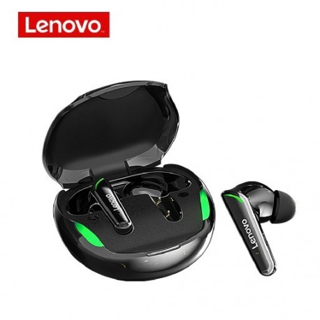 Fekete szín - Lenovo XT92 TWS játék fülhallgató alacsony késleltetésű Bluetooth fülhallgató sztereó vezeték