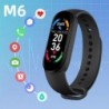 Fekete szín - M6 mágneses sport okos márka Bluetooth elektronikus Mi Fitness karkötő pulzusszám vérnyomásmérő okosóra