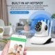Érzékelő mérete: 1 2 8 - HD IP kamera vezeték nélküli 2MP 3MP otthoni biztonsági kamera éjjellátó kétirányú audio