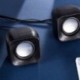 Fehér szín - Hordozható kis hangszóró Jiteng Jt016 laptop asztali számítógép mini audio USB vezetékes multimédiás