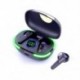 Fekete szín - Új PRO80 sztereó Bluetooth headset TWS5.1 intelligens érintőképernyős LED digitális kijelző Cool Breath