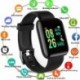 Piros szín - Plusz intelligens karkötő sport karkötő D13 színes képernyő karkötő sport lépésszámláló Bluetooth