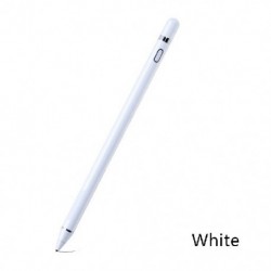 Fehér szín - Aktív kapacitív toll iPad Stylus Pen Apple Android mobiltelefon táblagéphez, festőtoll érintőtoll