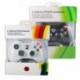 : Fehér - Xbox Wired Gamepad G vezeték nélküli dupla vibrációjú Android PC számítógép PS3 konzol Xbox fogantyú