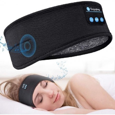 Méret: szürke - Európai és amerikai kültéri Bluetooth fejpánt Fitness kerékpározás alvás Bluetooth zene fejpánt
