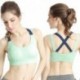 Szín: zöld - Beauty Back Gyakorló fehérnemű Női egyrészes ütéscsillapító jógamellény Eeucc edzőtermen kívüli
