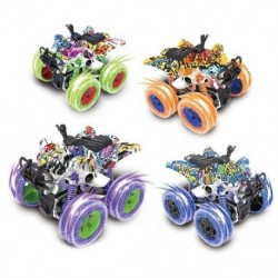 Szín: 1 csomag - Oktatási tehetetlenségi négykerék-meghajtású gyermek és fiú ejtésálló modell terepjáró