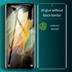Szín: membrán - 4 DB filmes kijelzővédő fólia Samsunghoz tempered Full Coverage HD Galaxy mobiltelefon képernyővédő