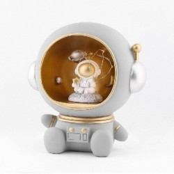 Szín: Szürke - Űrhajós hálószoba légkör XINGX éjszakai fény Űrhajós kreatív díszek születésnapi ajándékok