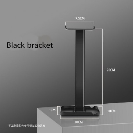 Szín: z1 fejhallgató tartó Fekete - Fejhallgató tartó Univerzális fejre szerelhető fejhallgató tartó számítógépes