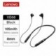 Fekete szín - Lenovo XE66 vezeték nélküli fejhallgató Bluetooth fülhallgató sport fejhallgató mágneses nyakpánt 4