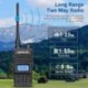 Szín: EU frekvencia - Retevis Walkie Talkie RT85 Ham Kétirányú rádióállomások 5 W Walkie-talkie VHF UHF kétsávos