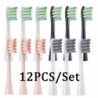 Szín: 12db 4 Szín - 12 DB cserekefefejek OcleanX/ XPRO Z1/ F1/ One/ Air 2 /SE Sonic elektromos fogkefe DuPont puha sörtéjű