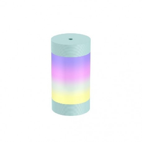 Szín: zöld - Színes csésze párásító hozzáadható aromaterápiás autós otthoni irodai asztalhoz USB aromaterápiás