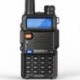 Baofeng UV-5R Walkie Talkie 5W hordozható Ham CB rádió kétsávos VHF/UHF FM adó-vevő kétirányú rádió vadászat UV-82