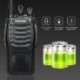 Baofeng BF-888S nagy hatótávolságú walkie talkie UHF 400-470MHz Ham kétirányú rádió Comunicador adó-vevő szállodai