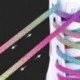 Szín: 13 - 100 cm-es elasztikus reteszelő cipőfűzők Gyors tornacipők Lapos nyakkendő nélküli cipőfűzők Színes