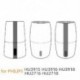 FY3446 légpárásító szűrő Philips HU3915 HU3918 HU3916 HU2718 HU2716 légpárásító szűrő alkatrész csere