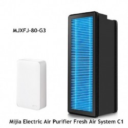 Szín: világos zöld - Csere xiaomi Mijia elektromos légtisztító Fresh Air System C1 kompozit szűrőhöz MJXFJ-80-G3 Merv12