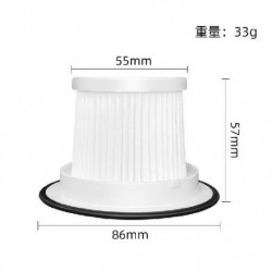 Csere Hepa Filter Pamut Eredeti Porszívó Tartozékok HEPA szűrő Japenhez ±0 XJC-C030
