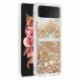 Anyaga: Galaxy Z Flip 3-hoz - Z Flip 4 folyékony csillogó telefontok Samsung Galaxy Z Flip 3 SM-F7110 Coque ütésálló