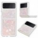 Anyaga: Galaxy Z Flip 3-hoz - Z Flip 4 folyékony csillogó telefontok Samsung Galaxy Z Flip 3 SM-F7110 Coque ütésálló