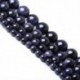 Szín: kék homokkő - 1 szál/tétel 4 6 8 10 12 mm Természetes kék homokkő varázslatos kerek gyöngyök laza távtartó