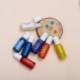 Szín: pávakék - 10 ml magas koncentrációjú UV gyanta folyékony gyöngy színező festék pigment gyanta epoxi színező