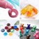 Szín: pávakék - 10 ml magas koncentrációjú UV gyanta folyékony gyöngy színező festék pigment gyanta epoxi színező