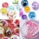 Szín: Golyós forma - 20-100 mm-es 3D átlátszó golyó alakú szilikon forma Planet Ball epoxigyanta formához DIY