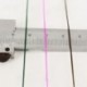 Szín: kék - 50 méter/tekercs fekete-fehér rugalmas elasztikus zsinór karkötő nyaklánchoz nejlon gyöngyfűző zsinór