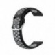 Szín: Fekete Szürke - 20 mm-es szilikon óraszíj Amazfit GTS 2 Mini szíj csereszíj Amazfit GTS/2e/GTS 2 szíj Amazfit Bip/U