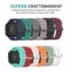 Szín: szürke kékeszöld - 20 mm-es szilikon óraszíj Amazfit GTS 2 Mini szíj csereszíj Amazfit GTS/2e/GTS 2 szíj Amazfit