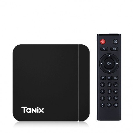 Fekete szín - Tanix W2 Smart TV BOX TV BOX S905W2 Android 11 WiFi TV BOX