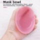 Színbesorolás: rózsaszín - 7/db szett Arcmaszk Teljes barkácsolás Beauty Tools Rózsaszín maszk Tál arcmaszk Keverőtál