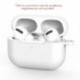 Szín: Arctic White - AirPods Pro védőtokhoz szilikon új, egyszínű Apple Bluetooth headset puha tok védőburkolat