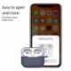Szín: Arctic White - AirPods Pro védőtokhoz szilikon új, egyszínű Apple Bluetooth headset puha tok védőburkolat