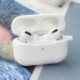 Szín: Arctic White - AirPods Pro védőtokhoz szilikon új, egyszínű Apple Bluetooth headset puha tok védőburkolat