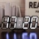 Szín: fekete G607B - 3D LED digitális óra világító Egyszerű divatos falióra Többfunkciós Kreatív USB plug-in
