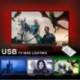 Színhőmérséklet: 18 lámpa - 5 V-os számítógépes légköri világítás USB TV-vel, LED-es fénycsíkkal, alacsony