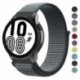 Szíj színe: fekete - Szíj Samsung Galaxy Watch 4 3 klasszikus 5 Pro aktív 2/Gear S3 Nylon hurok correa karkötő Huawei óra