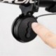Fekete szín - Kerékpár elektronikus kürt csengő robogó E-bike MTB hegyi kerékpár trombita riasztó USB újratölthető