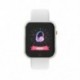 Fehér szín - Okosóra Sport Fitness Tracker Férfiak Fényképes Alvás Fitness Üzenet Emlékeztető 1,44 hüvelykes számlap
