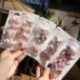Szín: készlet 1 - 12 db/Szett Állati korona Virág Baba Hajtűk Sweet Princess Girls Barrettes Gyerek haj kiegészítők