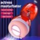 Fehér szín - Férfi maszturbátorok férfiaknak vagina vákuum zseb pussy vaginator állóképesség gyakorlat maszturbáció