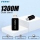 FENVI 1300Mbps kétsávos 2.4G/5Ghz USB 3.0 vezeték nélküli AC Wifi adapter 802.11ac Wi-Fi vevőhálózat laptop PC mini